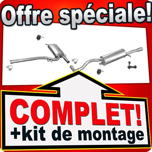 Ligne pot échappement pour - ligne,
