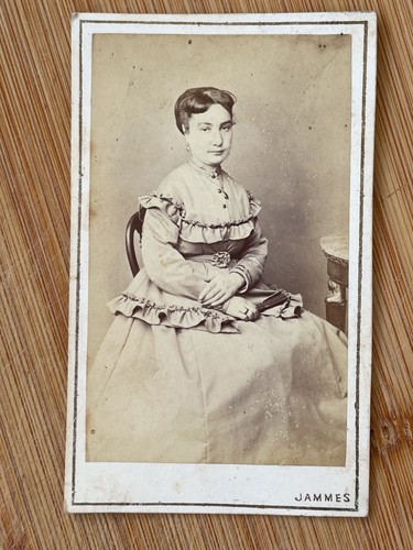 Photo carte visite cdv - carte, de