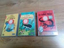 The Adventures Of Tintin VHS 3 Aventures Neuf New old Stock Nos St Fr Citel 1996
