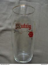 Ancien - Verre à bière "MUTZIG" 20 cl. (Bar/Bistrot) Années 60