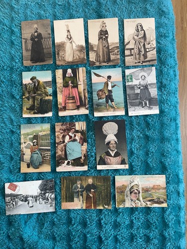 Cartes postales folklorique - cartes,