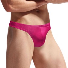 Sous-Vêtements En Satin De Soie Respirant Pour Hommes Culotte Sissy Lingerie /