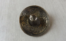 Ancienne broche, forme chapeau mexicain / Mexico, en argent 925