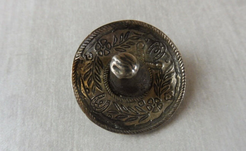 Ancienne broche forme - broche,, chapeau