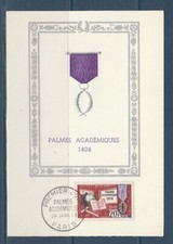 carte   1er jour   les palmes