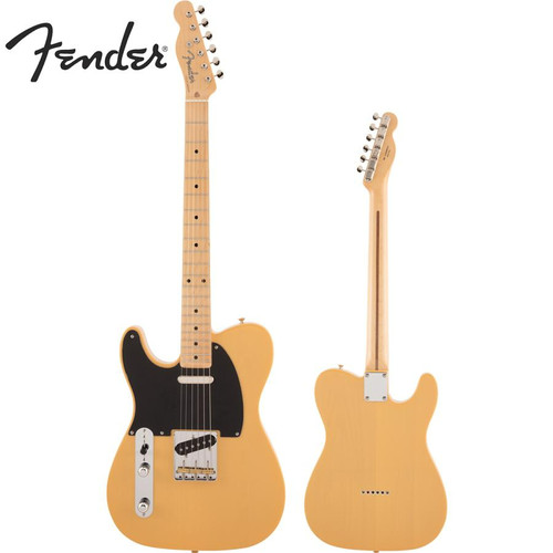 Guitare blonde fender mij - guitare,