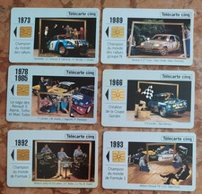 FRANCE 6 TELECARTES 5 UNITES