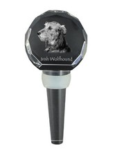 Lévrier irlandais bouchon de vin plus gros avec chien Art-Dog