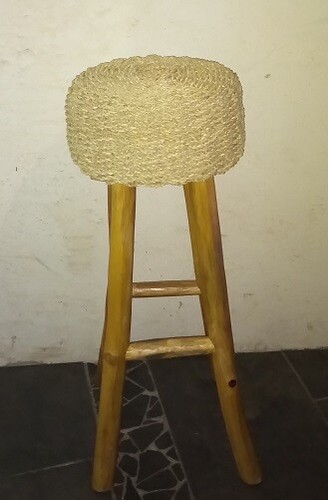 Tabouret bar rattanhocker - bar,