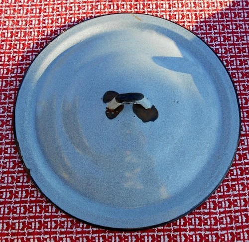 Vintage graniteware lid - vintage,