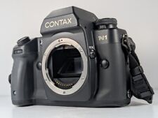 [Optique près De Mint ] Contax N1 35mm Reflex Caméra à Film Noir Corps De Japon