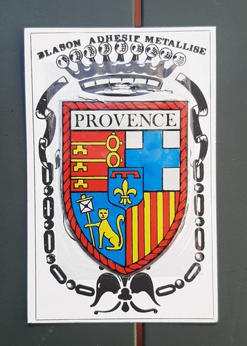 Blason adhésif métallisé - blason,