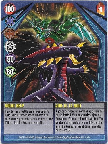 Carte bakugan 2010 - bakugan,