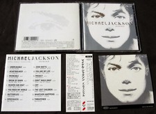 Michael Jackson INVINCIBLE CD Album White Cover + PROMO sticker JAPAN 2001
