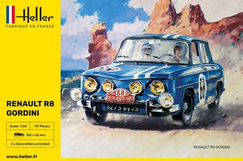 Maquette renault r8 - 1/24,