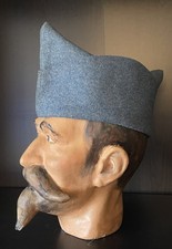 Calot Bonnet De Police Modèle 1918, Poilu WW1 Bleu Horizon Grande Guerre