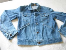 VESTE BLOUSON EN JEANS marque  WRANGLER T 42 BLEU