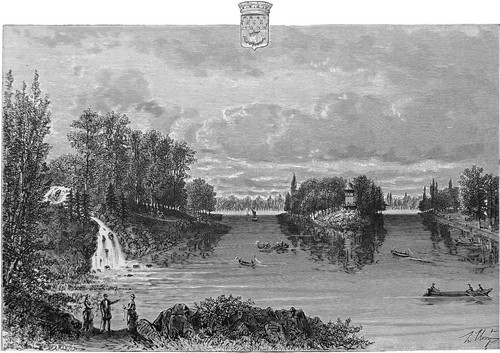 Bois boulogne le lac - bois, de