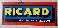 RICARD ANISETTE liqueur plaque