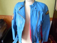 Blouson perfecto moto vintage Jacques Icek