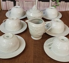 Deshoulières Modèle Promenade Service à Café  6 grandes tasses ,Sucrier, crémier