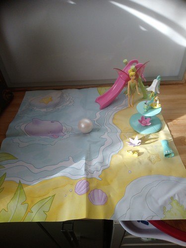 Lot poupée polly - pocket, fée