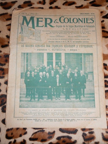 Revue mer colonies ligue - revue,