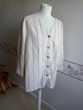 chemise veste en lin Damart 