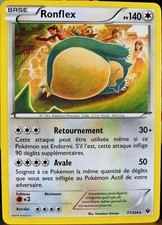 carte Pokémon 77/124 Ronflex 140 PV XY - Impact des Destins NEUF FR