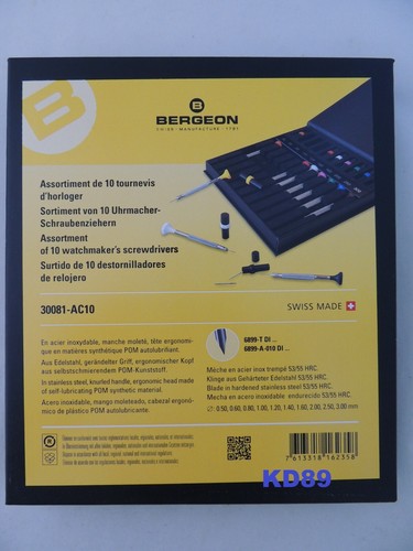 Bergeon 30080 ac10 - 30080-ac10, 10