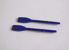 PLAYMOBIL (Z276) MER - Lot de 2 Rames Bleu Foncé Dinghy Bateau Ariane 3941