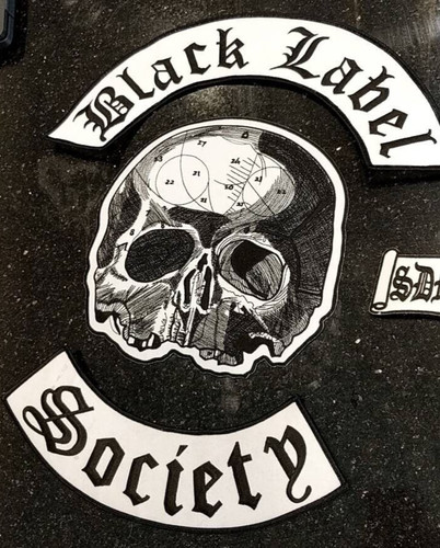 Heavy metal band black - heavy, label
