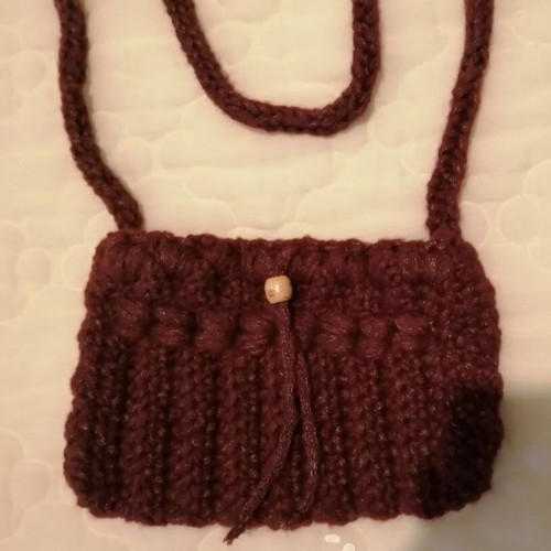 Sac bandoulière crochet