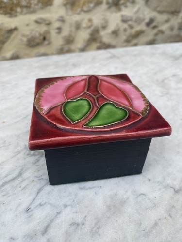 Boîte bijoux ceramique - boîte, en