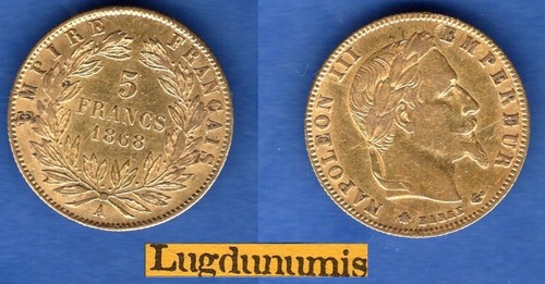 Francs 1868 paris tb - 1868,