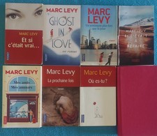 Marc LEVY : Lot de 8 livres -