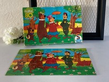 225⚜️ Ancien Puzzle Yogi 80 Pièces Complet Edmond Dujardin Vintage