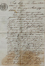 1832 Acte notarié ancien