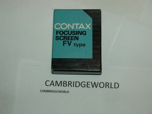 Contax rts iii - iii, screen