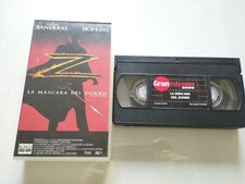 La Masque Del Zorro Banderas Hopkins Zeta Jones - VHS Cinta Tape Espagnol 3T