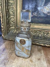 RARE Flacon de parfum Roger et Gallet Iris Blanc 1896