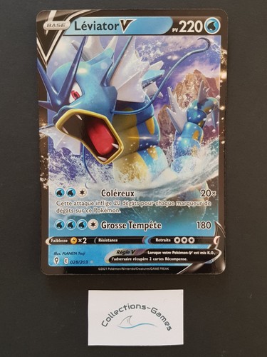 Carte pokémon léviator - pokémon,