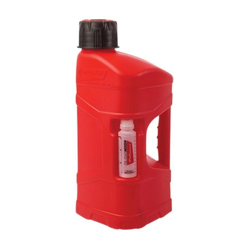 Bidon jerrican plastique rouge