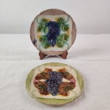 Assiettes En Barbotine