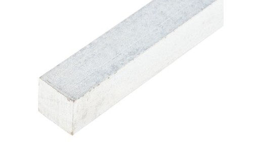 Barre métallique carrée - , 1/2"
