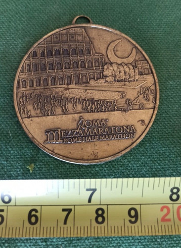 Médaille marathon rome vie - médaille,