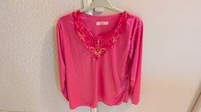 Ensemble pyjama rose satiné - pyjama,