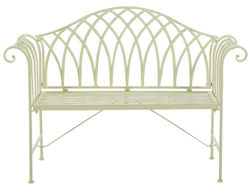 Banc jardin effet vieilli - de,