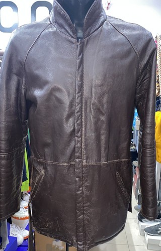 Veste cuir homme marron - homme,