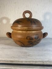 Soupière en Grès Vernissée Décoré Main